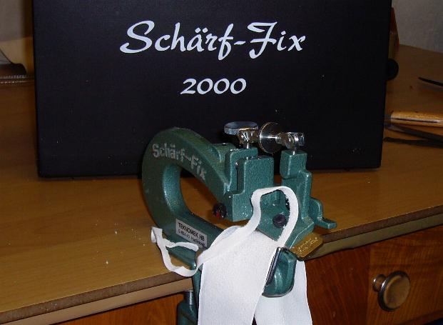 Scharffix Leather Paring Machine