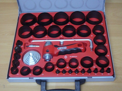 Ring punch sets large up to 60 mm